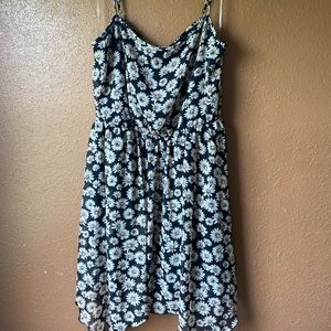 No Boundaries Daisy Print Summer Dress
